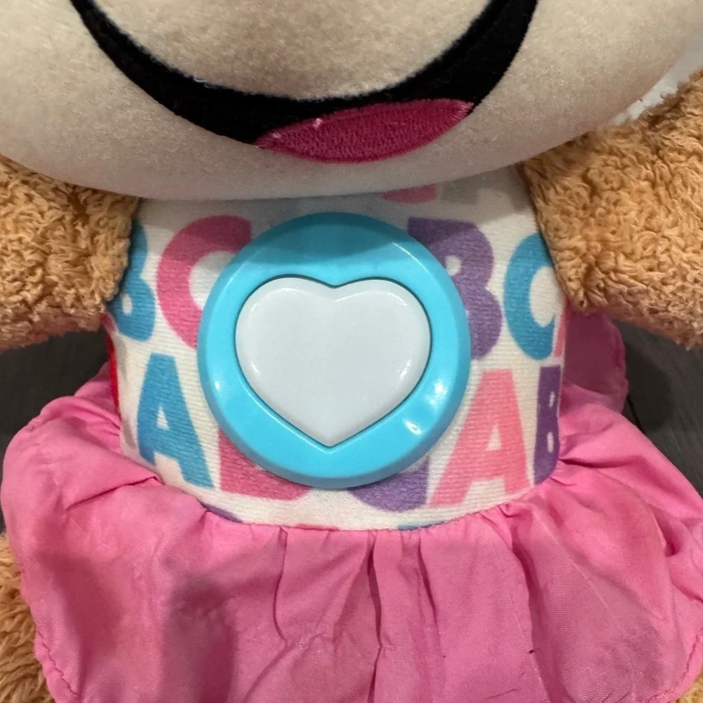 Fisher-Price Laugh & Learn Puppy Big Sis Smart Electronic Toy Stuffed Animal